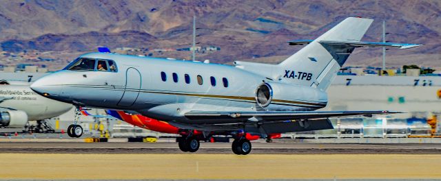 Hawker 800 (XA-TPB) - XA-TPB Hawker 800XP s/n 258409 - Las Vegas - McCarran International Airport (LAS / KLAS)br /USA - Nevada October 18, 2012br /Photo: Tomás Del Coro 