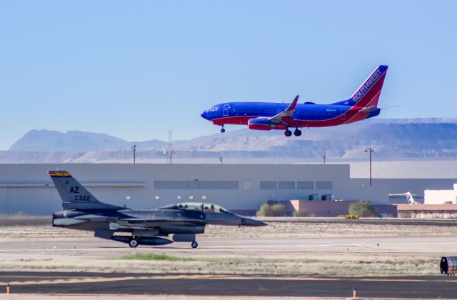 Lockheed F-16 Fighting Falcon — - Captured on 02/07/2015 while standing on Million Airs ramp at Tuscon.