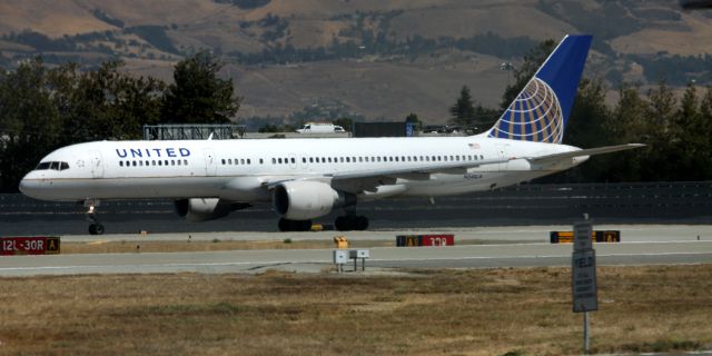 Boeing 757-200 (N541UA) - Departure to KDEN, 30R,  09-11-2012; Posted in Tribute to UA 93 & UA 175, of 9-11-2001