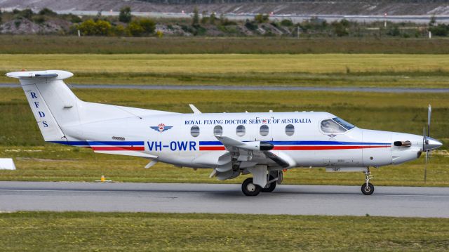 Pilatus PC-12 (VH-OWR)