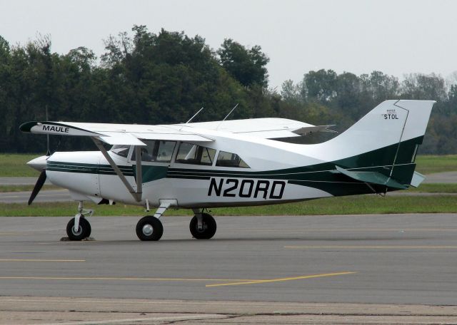 MAULE M-4 Rocket (N20RD) - At Downtown Shreveport.