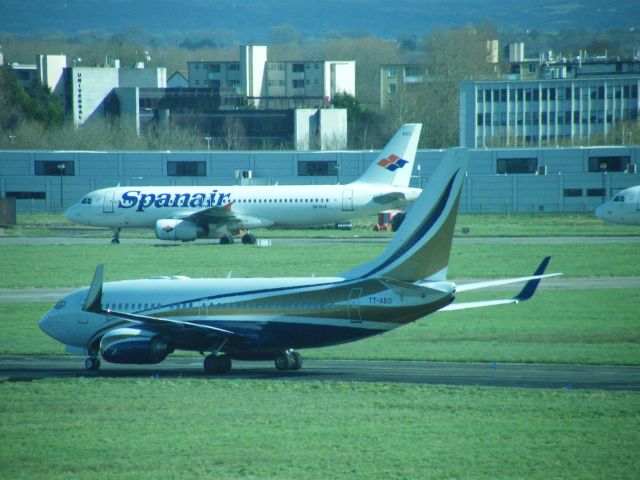 Boeing 737-700 (TT-ABD) - TT-ABD B737 BBJ OF TCHAD GOV AT EINN 07-03-2012