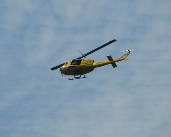 Bell UH-1V Iroquois (N60124) - Crew training with helo at KHKY.
