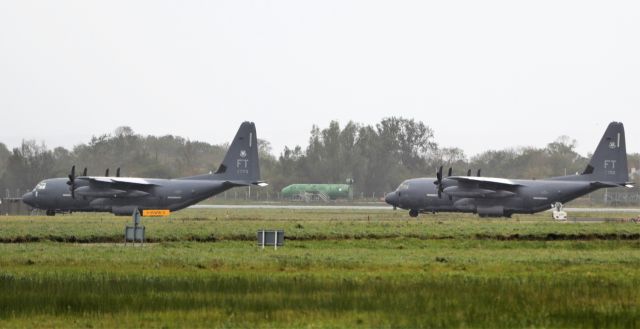 Lockheed C-130 Hercules (11-5765) - usaf hc-130j combat king II 11-5765,12-5773 at shannon 4/10.20.