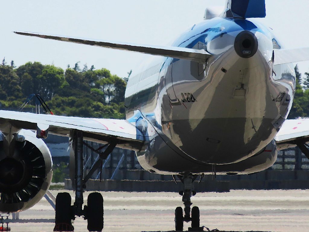 Airbus A320 (JA212A) - I take a picture on May 05, 2017.