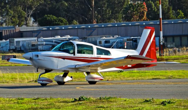 Grumman AA-5 Tiger (N1197Z) - Transient Grumman Tiger visiting from Cameron Air Park (O61).