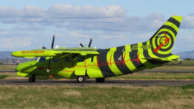 Mitsubishi MU-2 (ZK-PSR) - Hamilton's Westpac ambulance PSR.