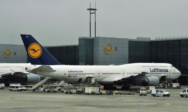 BOEING 747-8 (D-ABYC) - Lufthansa Boeing 747-830 D-ABYC Sachsen in Frankfurt 