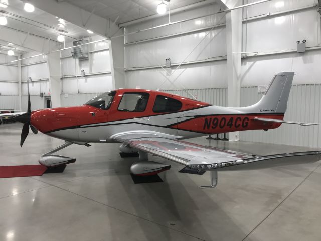 Cirrus SR-22 (N904CG) - Delivery day photo Dec. 2017