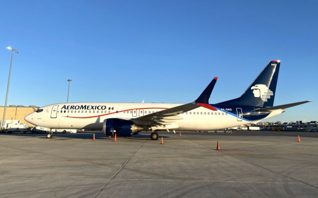 Boeing 737 MAX 8 (XA-DAO) - 03/22/24 Inaugural to MEX