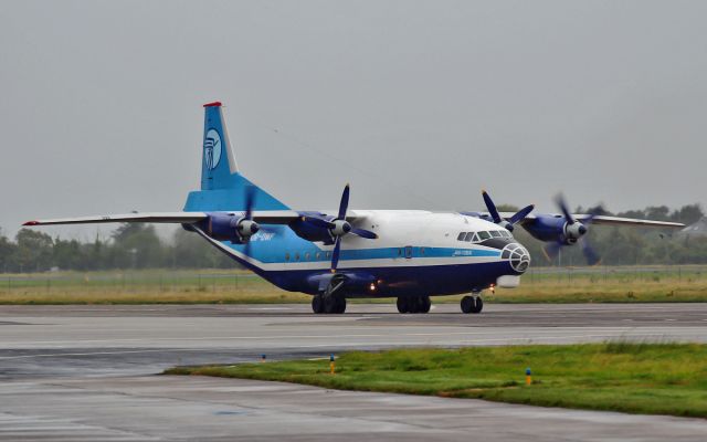 UR-DWF — - ukraine air alliance an-12bk ur-dwf arriving in shannon 29/8/14.