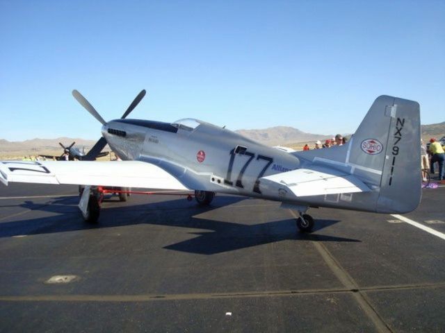 North American P-51 Mustang (N79111) - reno 2010