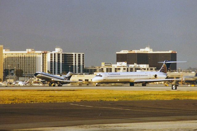 McDonnell Douglas MD-80 (UNKNOWN) - Typical action @LAX approx. twenty five years ago.