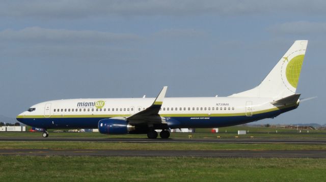 Boeing 737-800 (N739MA) - Miami Air operating a lease to Fiji Airways following 737 MAX groundings.