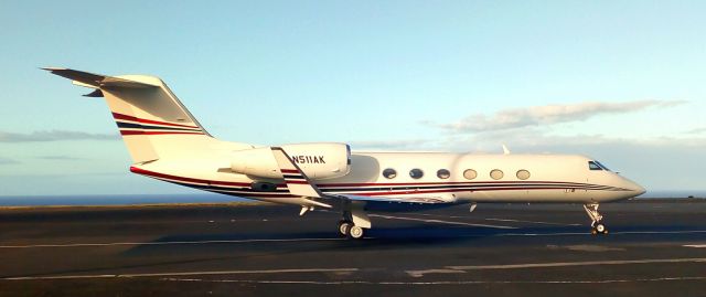 Gulfstream Aerospace Gulfstream IV (N511AK) - Aeroporto de Santa Maria - LPAZ - Açores