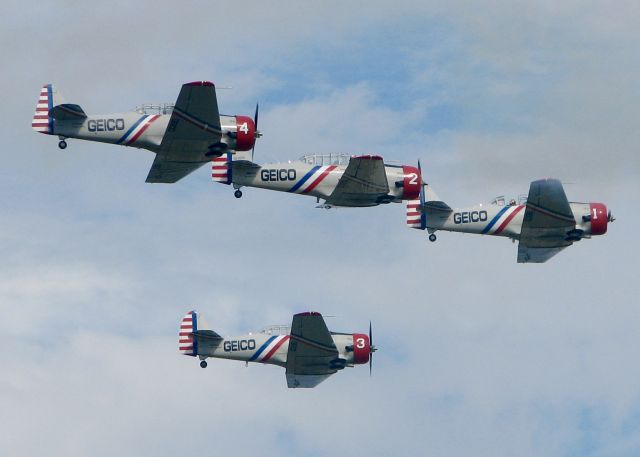 North American T-6 Texan (N65370) - AirVenture 2016.