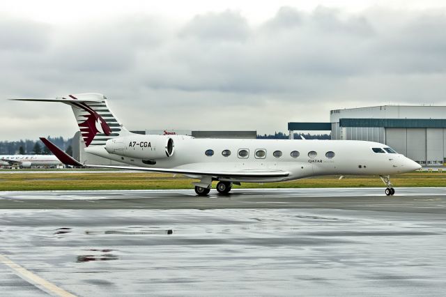 Gulfstream Aerospace Gulfstream G650 (A7-CGA)