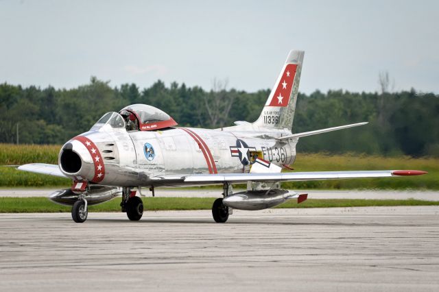 North American F-86 Sabre (N50CJ) - Air Show London 2018