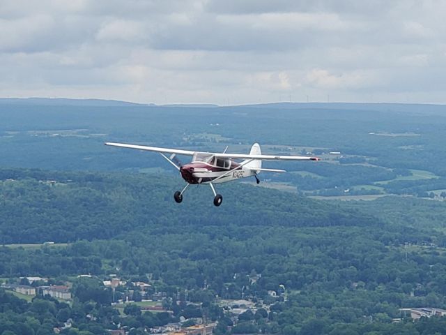 Cessna 170 (N3425C) - Over Jamestown NY