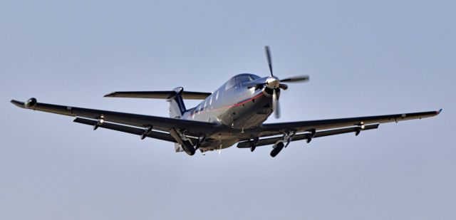 Pilatus PC-12 (N927JC) - Departing KMCEbr /Heading to KLAS