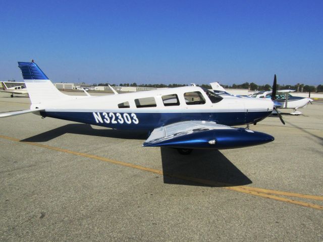 Piper Saratoga (N32303) - On the ramp