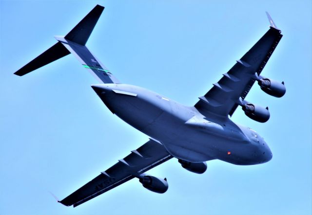 Boeing Globemaster III (AALF90060) - Headed to Travis AFB, CA, to help fight the wild fires.