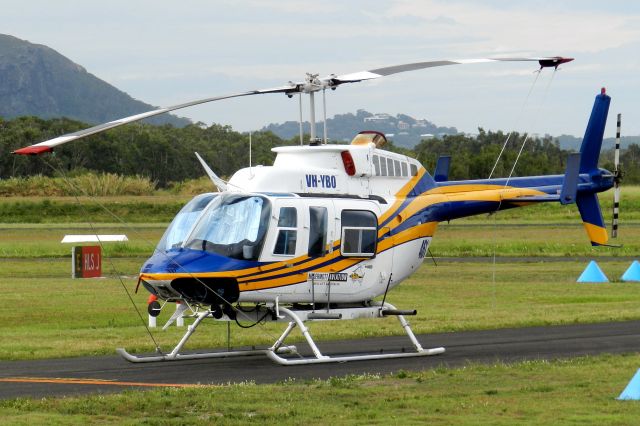 Bell JetRanger (VH-YBO) - McDermott Aviation Bell 206L-1 Longranger II VH-YBO at Sunshine Coast Airport 25 Jan 2014