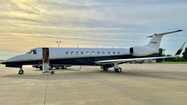 Embraer Legacy 600/650 (N728PH) - Alerion Aviation’s 2007 Embraer Legacy 600 prior to departing for Philly. 6/17/22. 