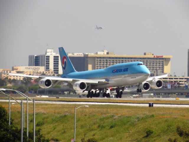 BOEING 747-8 (HL7630) - One of the only few times Korean Air has brought their 748i into LAX