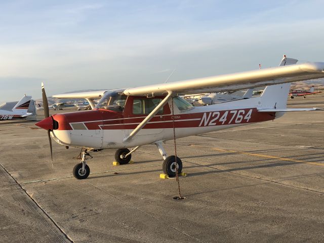 Cessna Commuter (N24764) - On the ramp at Hollister, CA (KCVH) Nov 19, 2017