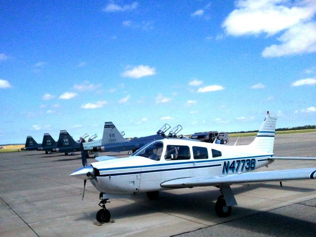 Piper Cherokee Arrow (N47738) - They wanted me to join their formation... Unfortunately I had plans and had to decline.