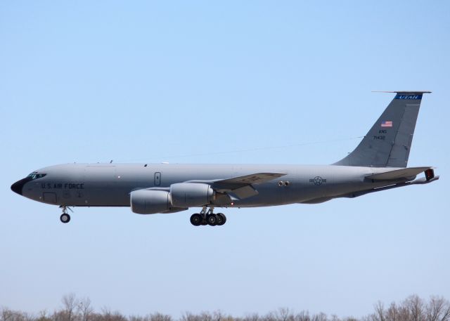 Boeing C-135FR Stratotanker (57-1432) - At Barksdale Air Force Base. 1957 Boeing KC-135R Stratotanker