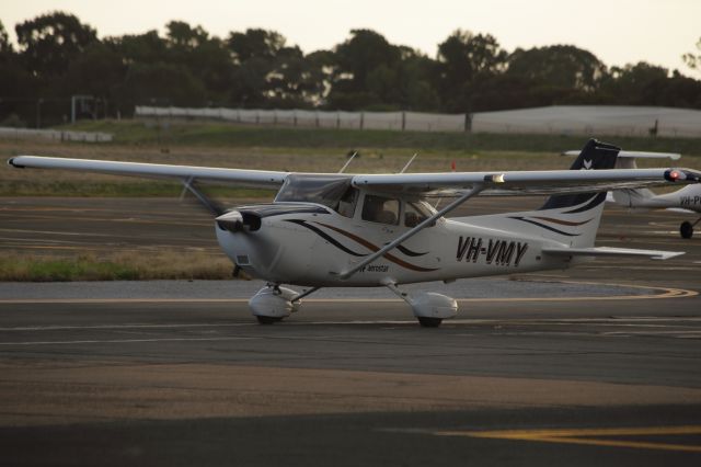 Cessna Skyhawk (VH-VMY) - Aerostar Cessna C172-S heading into the Aerostar storage yard at Parafield Airport