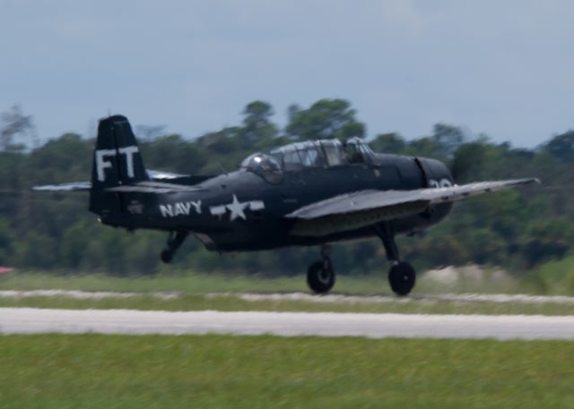 Grumman G-40 Avenger (N108Q) - Valiant Air Command’s TBM Avenger takes to the skies for first time since January 2020 on Friday, 7 August and Tuesday, 11 August. Awesome to see her in the air again and to hear the Wright R-2600 Cyclone radial engine. 