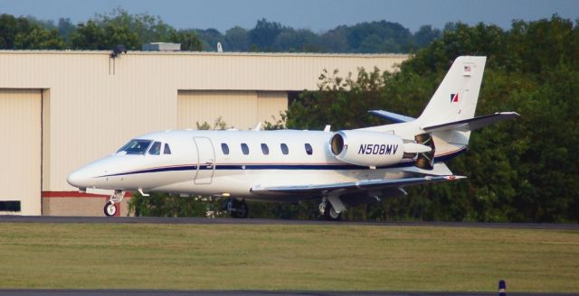 Cessna Citation V (N508MV) - N508MV rolling in yet again OXC