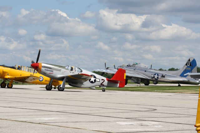 — — - Three Classic Aircraft ,Great Lakes Airshow,June 30,2013