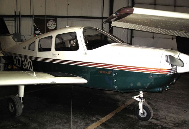 Piper Cherokee (N273ND) - Great flight school at Moore aviation!