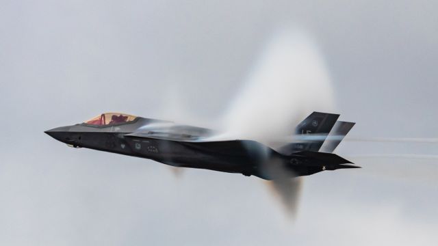 13-5081 — - Capt. Olson showing off the F-35A in the 2019 Oregon airshow.