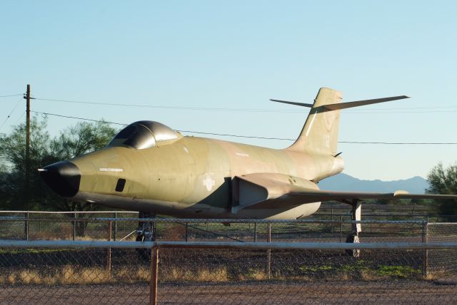 FOURNIER RF-10 — - Guarding Gila Bend quietly a pair of Voodoos.  Just caught the dawn.