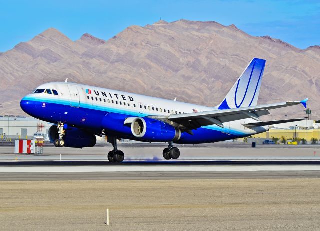 Airbus A319 (N804UA) - N804UA United Airlines 1997 Airbus A319-131 C/N 759 -  Las Vegas - McCarran International (LAS / KLAS) USA - Nevada, December 03, 2011 Photo: Tomás Del Coro