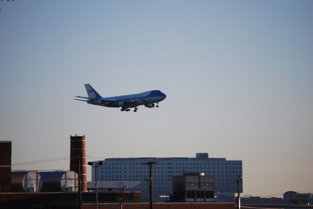 Boeing 747-200 (0129000) - Air Force One, Fall,2013