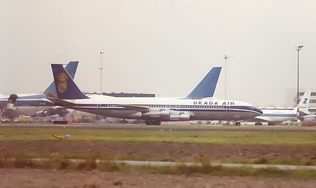 Boeing 707-100 (5N-AOQ) - OKADA AIR B707-355C cn19664 years 80th