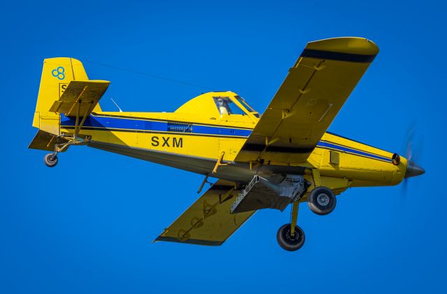 AIR TRACTOR AT-503 (ZK-SXM) - Over Banks Peninsula, Canterbury, New Zealand