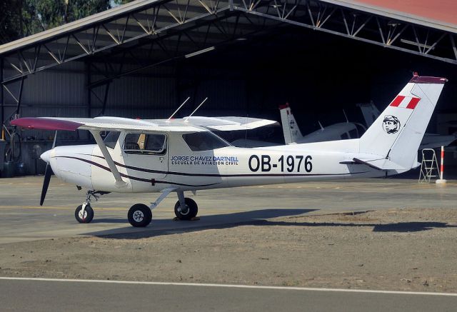 Cessna 152 (OB-1976) - Operated by Jorge Chavez Dartnell School of Civil Aviation at Ica, Peru.