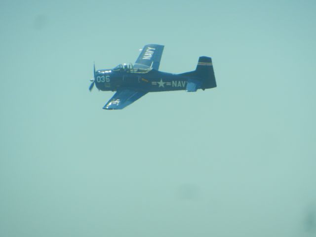 North American Trojan (14-0035) - Joe Edwards peforming at the Leaseweb Manasssas Airshow in his T-28 Trojanbr /br /Make sure to comment and give this a good rating. Have a good day!