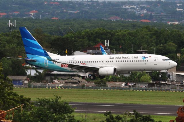 Boeing 737-800 (PK-GFW) - Sticker "IndonesiaGP"