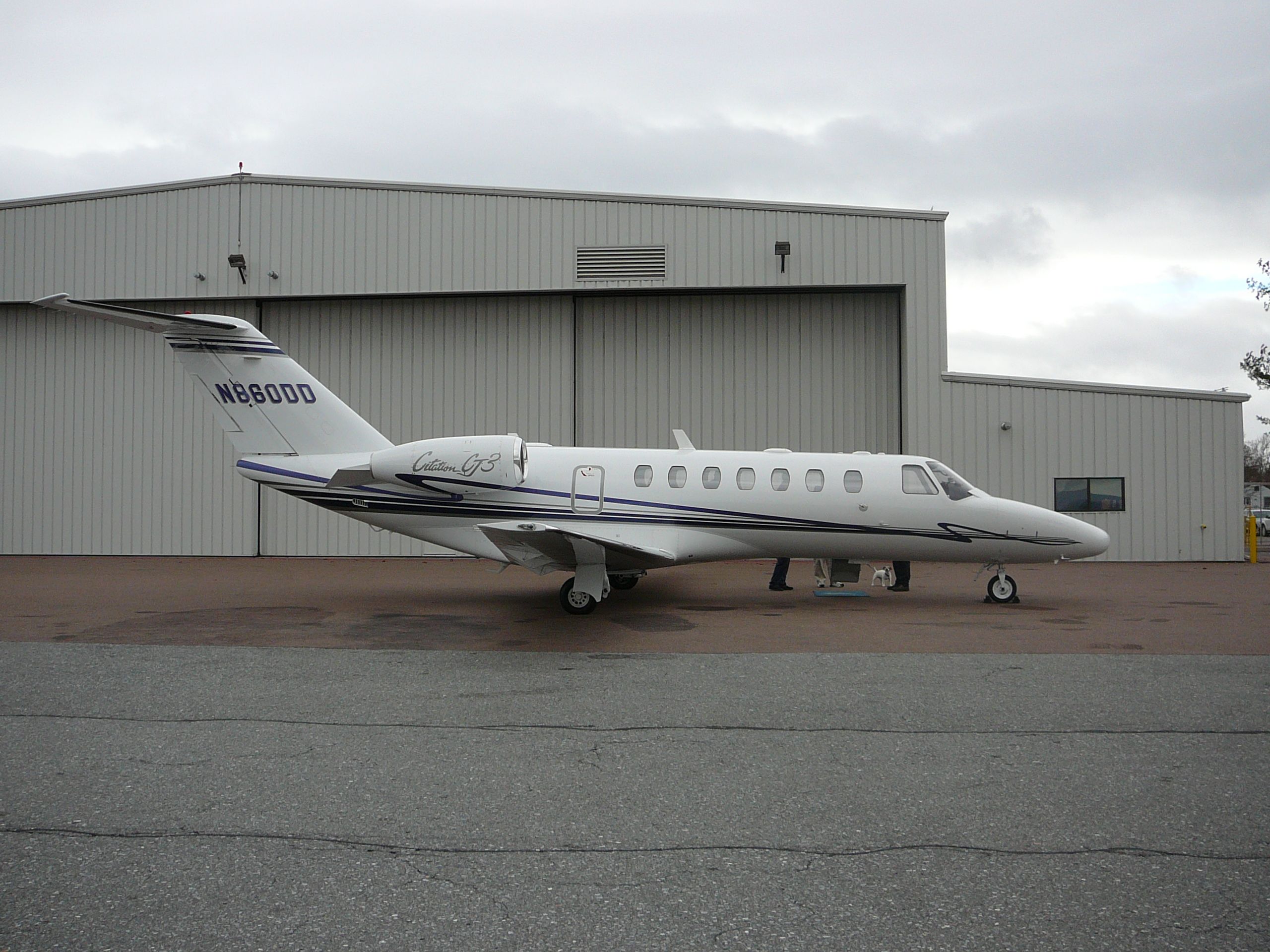 Cessna Citation CJ3 (N860DD) - Coming home from Florida