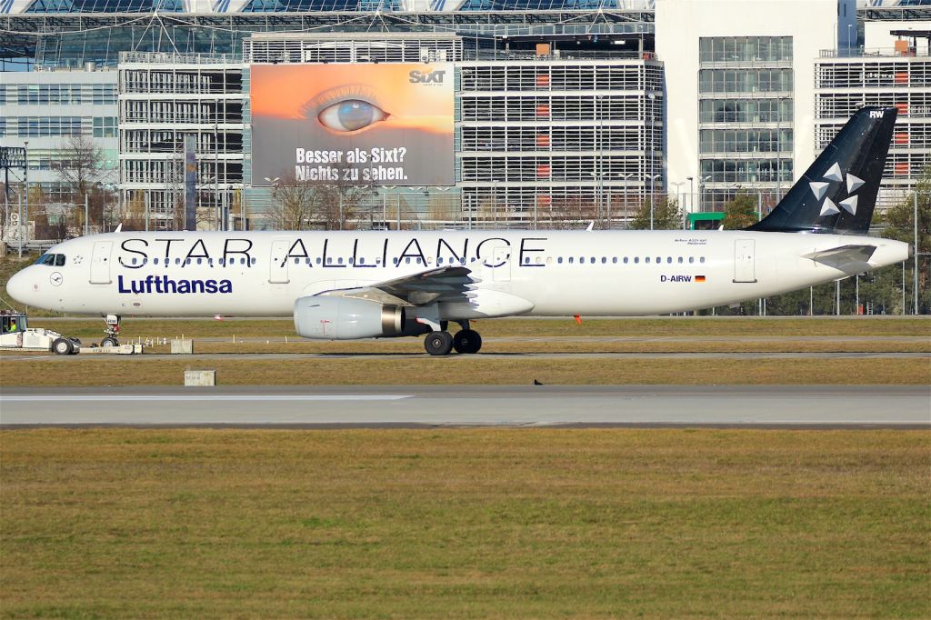 Airbus A321 (D-AIRW)