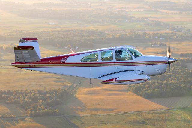 Beechcraft 35 Bonanza (N21CN) - Flying the airplane