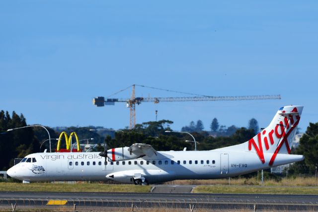 Aerospatiale ATR-72-600 (VH-FVQ) - VH-FVQ Virgin Australia ATR 72-600 (72-212A)  15 July 2017